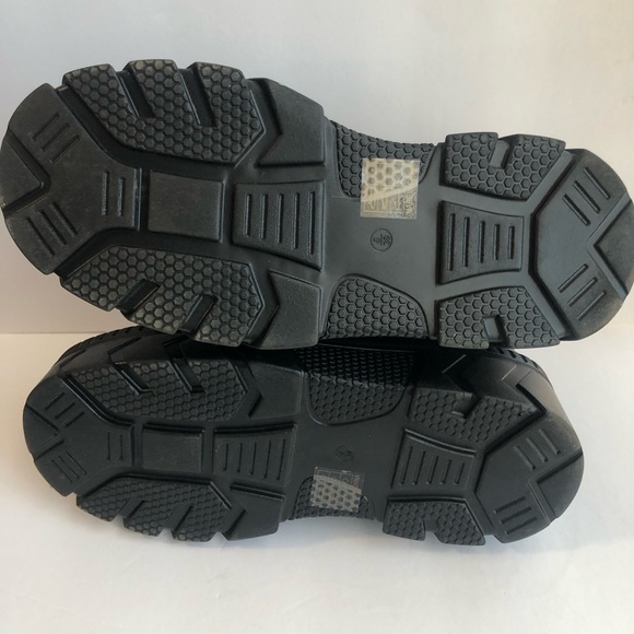 NASTY GAL Pink Heart Chunky Platform Mary Jane Emo Whimsygoth Creepers Size 6 - Picture 14 of 15